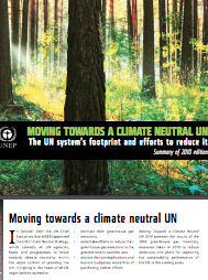 Moving Towards a Climate Neutral UN 2010