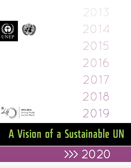 Vision of a Sustainable UN 2020