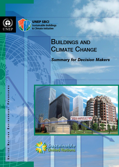 Buildings and climate change summary