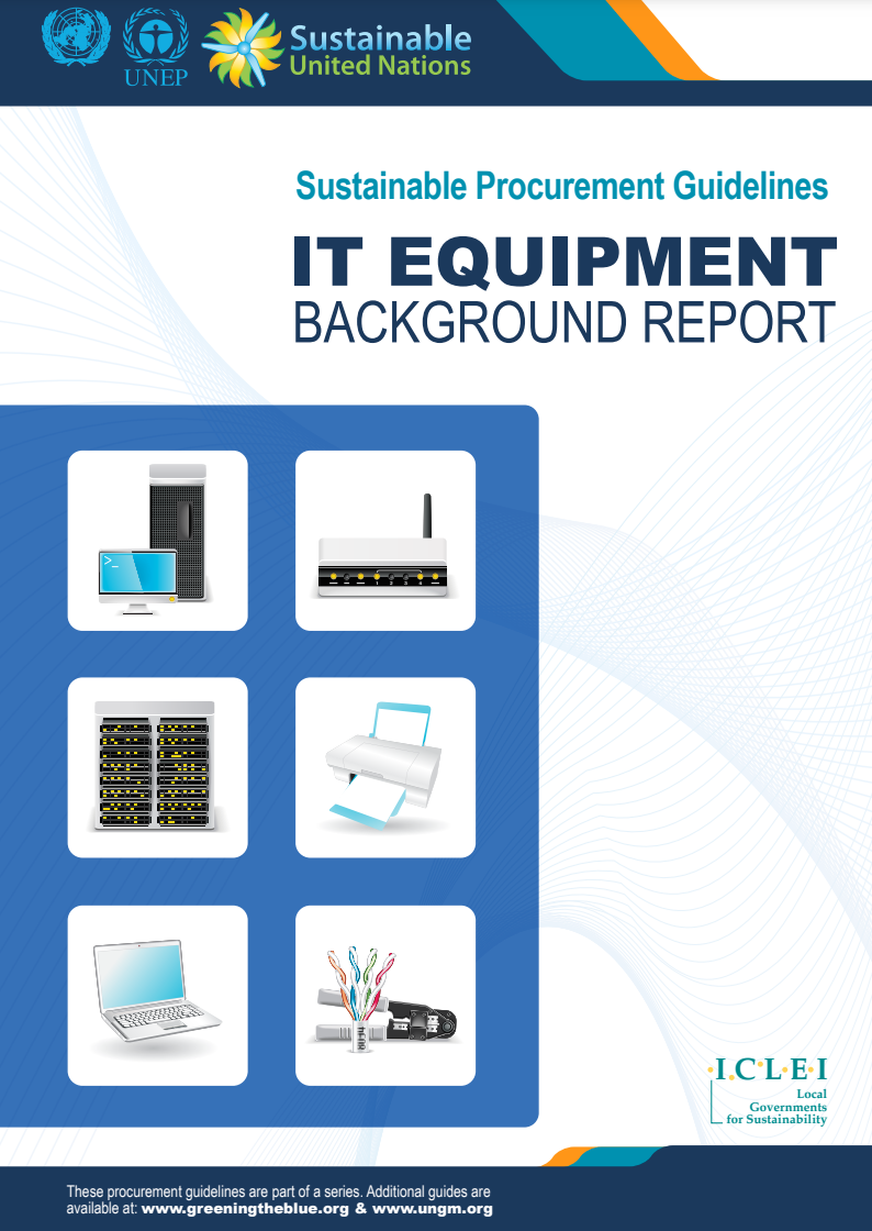 Front cover of Sustainable IT Guide