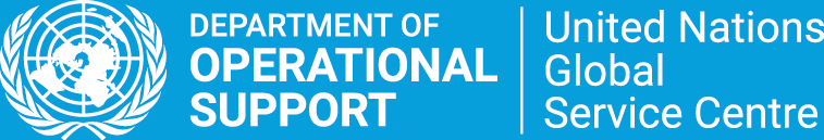 Logo for United Nations Global Service Center (UNGSC)