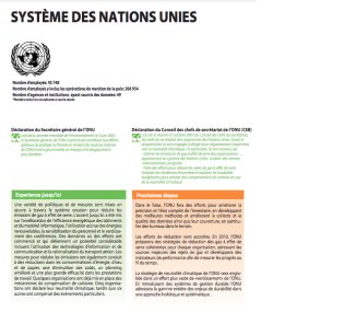 Moving Towards a Climate Neutral UN 2009 (French) - Page 2