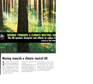 Moving Towards a Climate Neutral UN 2010