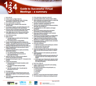 virtual meetings guide